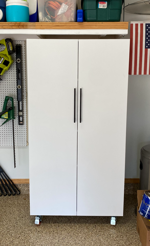 Mobile Garage Cabinet Plans