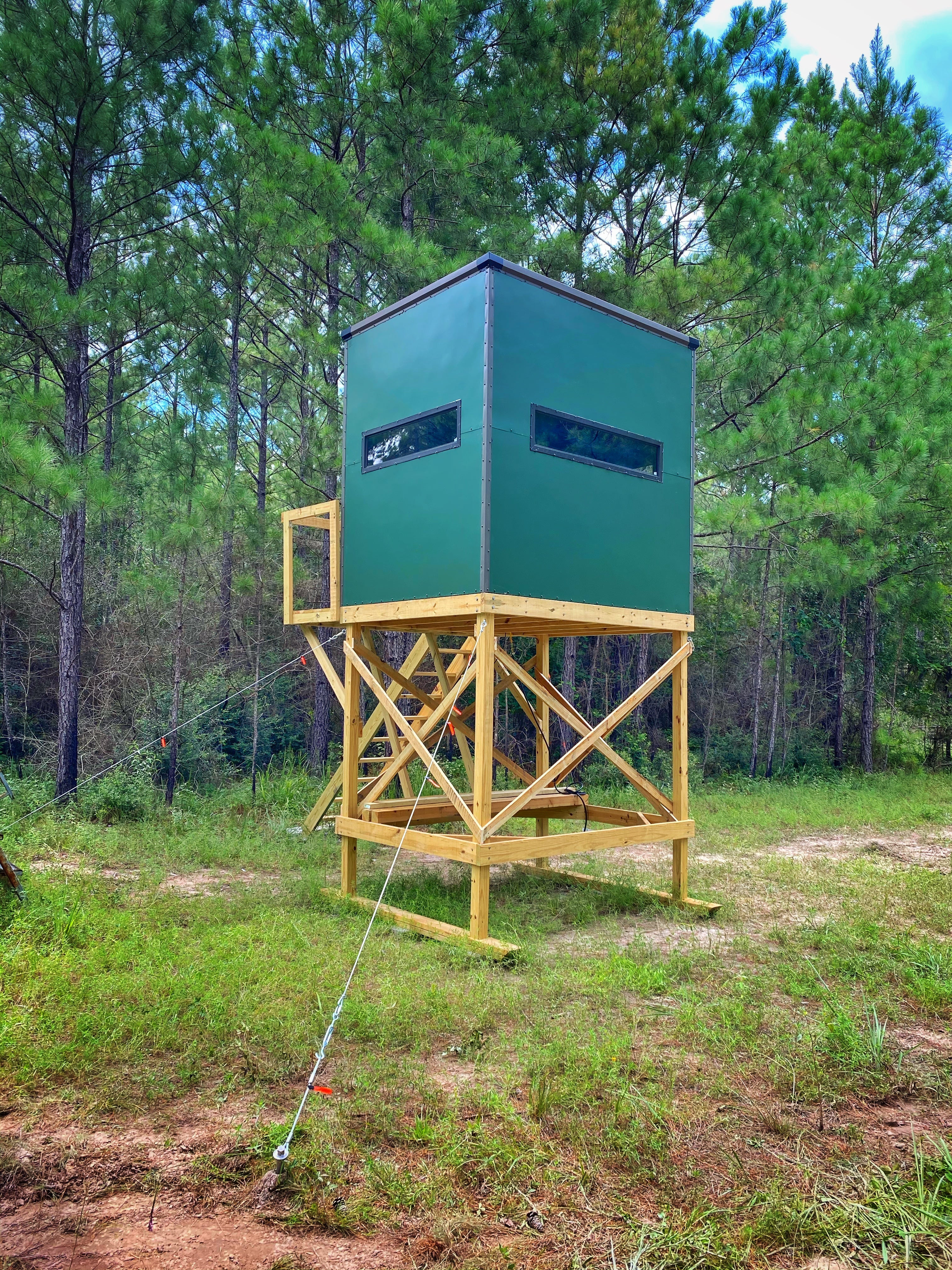Deer Hunting Box Blind Plans